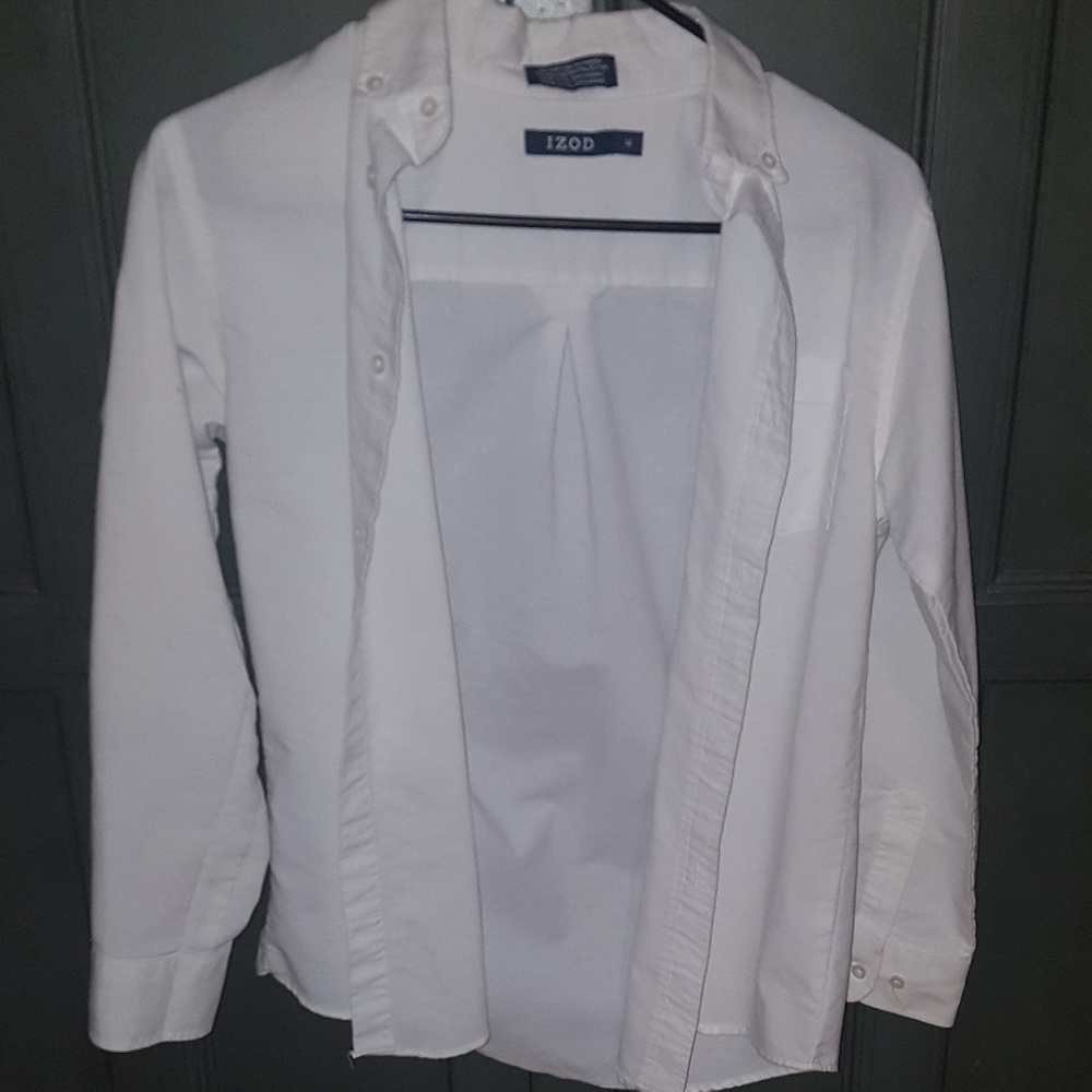 Button down, long sleeve shirt